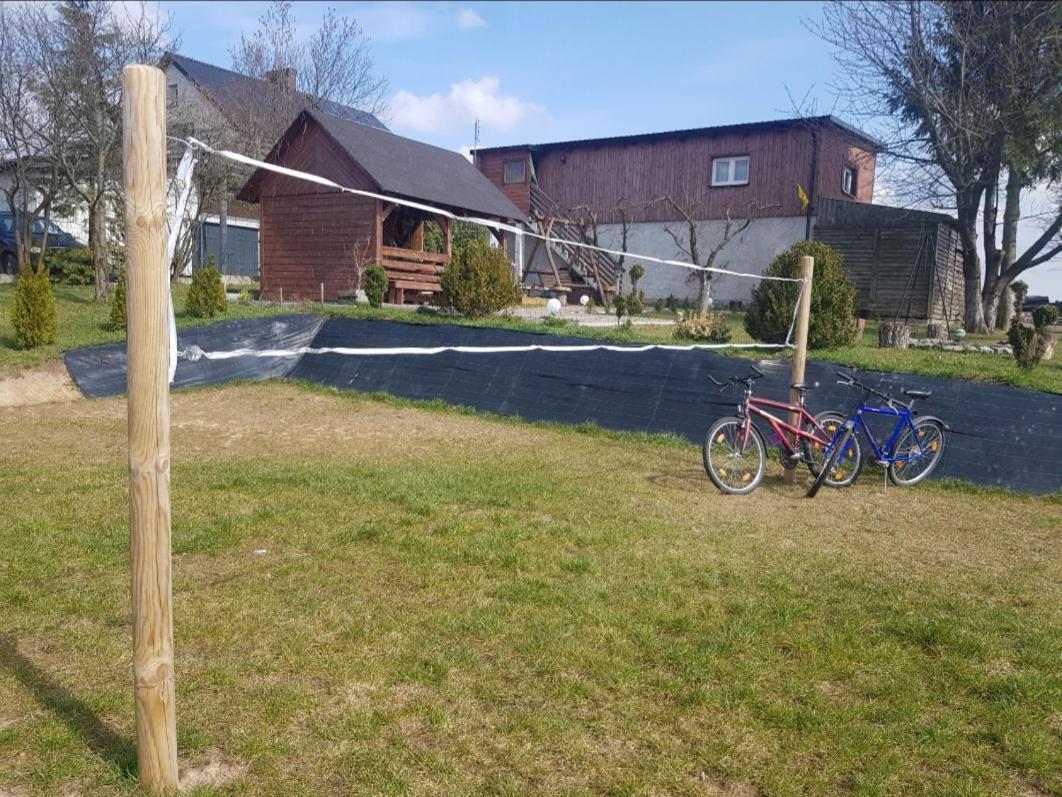 Wczasy Na Kaszubach U Hani Wiele Exterior foto